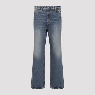Our Legacy Carlson Cut Organic Cotton Jeans In Blue
