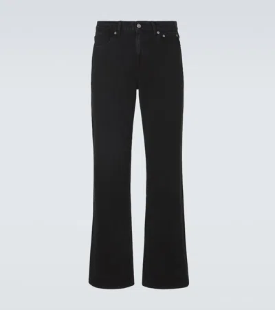 Our Legacy Carlson Cut Straight Jeans In Black