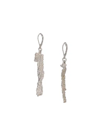 OUR LEGACY 'CASTED KNIT' EARRINGS