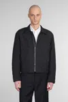 Our Legacy Collared Long Sleeves Side Pockets Jackets In Black
