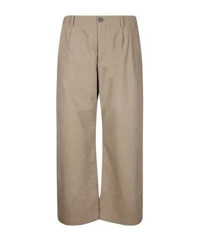 Our Legacy Casual Pants With Belt Loops In Brown