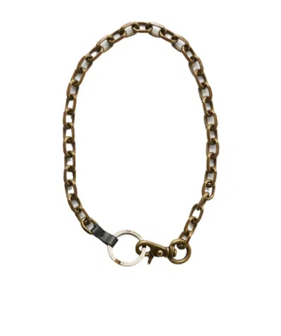 Our Legacy Chain Necklace In Green