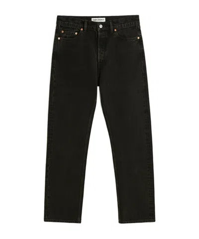Our Legacy Chain Twill Denim In Denim Nero