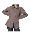 Our Legacy Brown Checked Flannel Shirt In Brown