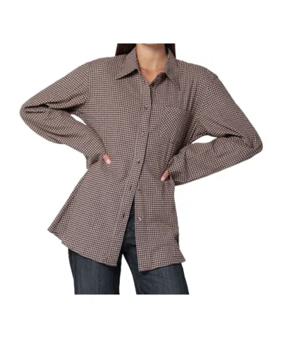 Our Legacy Checked Flannel Shirt In Brown