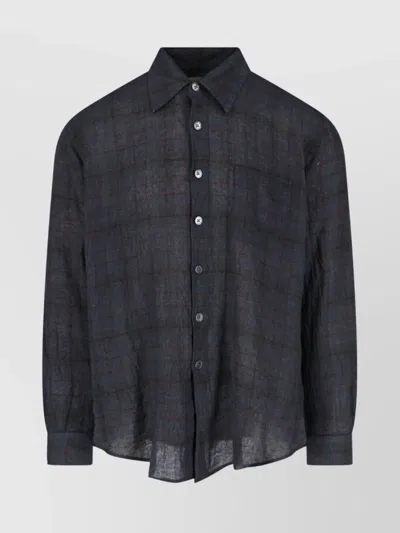 Our Legacy Checked Long Sleeves Shirt