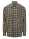 Our Legacy Borrowed Flannel Checked Shirt In Multi