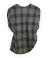 Our Legacy Checkered Tank Top In Multi
