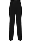 Our Legacy Tapered-leg Chino Pants In Black