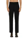 Our Legacy Tapered-leg Chino Pants In Black