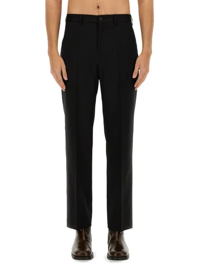 Our Legacy Chino 22 Virgin Wool Trousers In Black