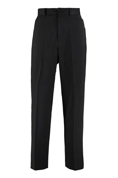 Our Legacy Chino 22 Virgin Wool Trousers In Black