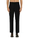 Our Legacy Chino 22 Virgin Wool Trousers In Black