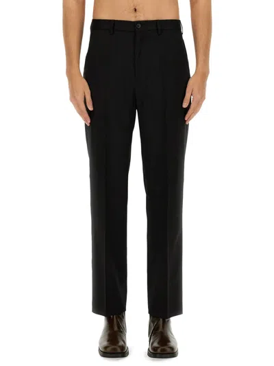 Our Legacy Chino 22 Virgin Wool Trousers In Black