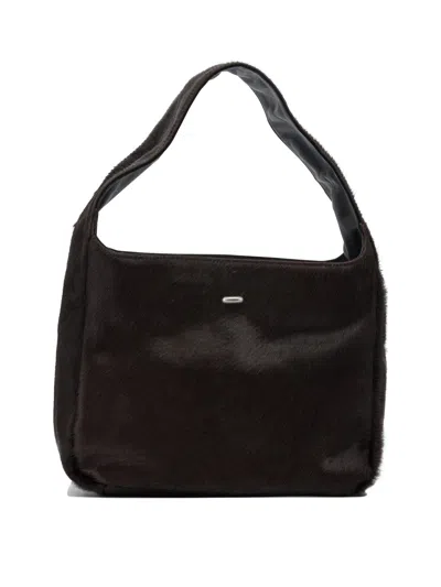 Our Legacy Chocolate Cow Leather Shoulder Bag