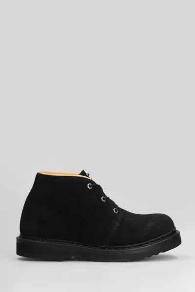 Our Legacy Chukka Boot Boots In Black Suede