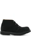 Our Legacy Black Suede Chukka Ankle Boots In Black