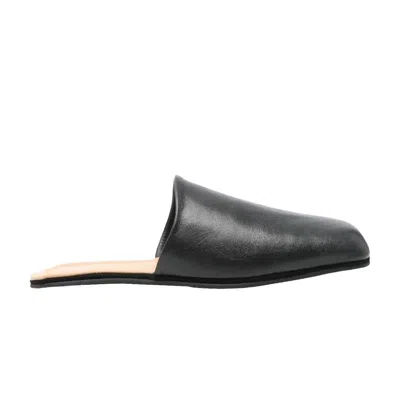 Pre-owned Our Legacy Cigarr Slipper 'sombre Satin Bovine' | Black | Men's Size 42