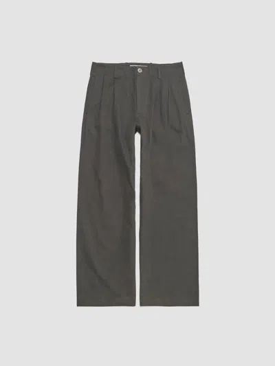 Our Legacy Classic Bridge Chino Trousers In Gray