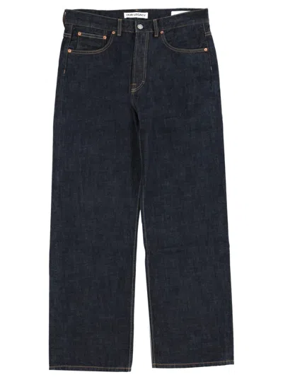 Our Legacy Classic Cotton Jeans For Men In Blue