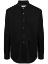 Our Legacy Shirt With Button-down Collar And Chest Pocket In Black