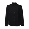 Our Legacy Shirt With Button-down Collar And Chest Pocket In Black
