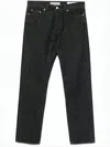 Our Legacy Classic Straight-leg Denim Pants In Black