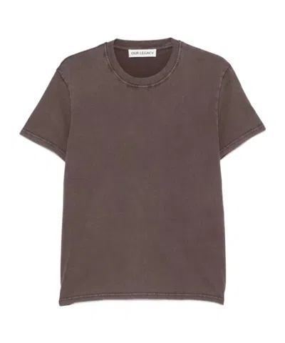 Our Legacy Classic T-shirt In Brown