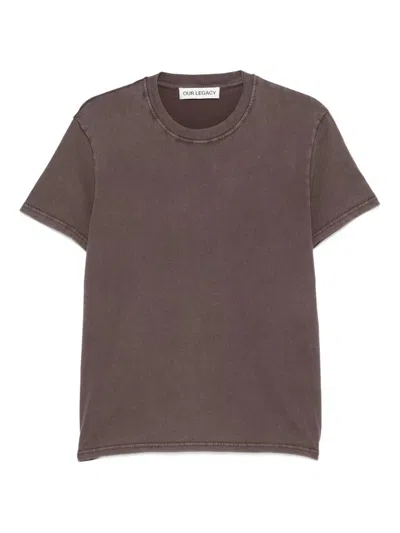 Our Legacy Classic T-shirt Clothing In Brown