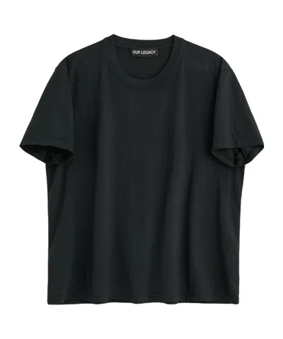 Our Legacy Classic T-shirt In Black