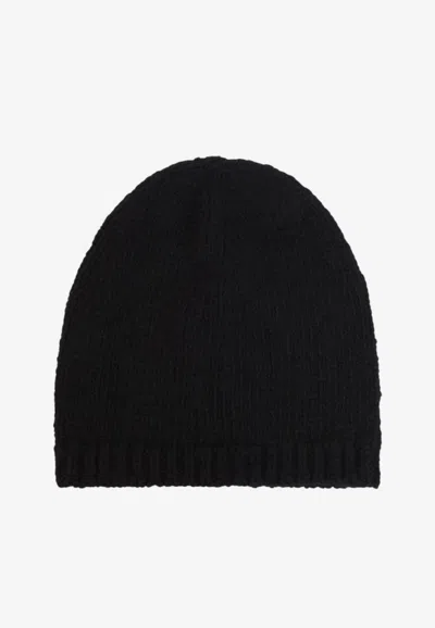 Our Legacy Classic Wool Beanie In Black