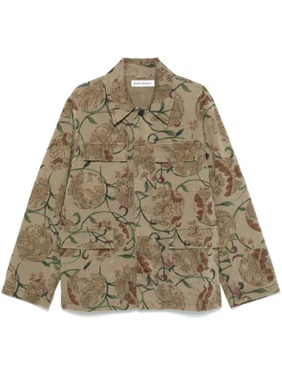 Our Legacy Uniform Jacket In Spotting Rose