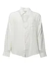 Our Legacy Coco Button-up Long-sleeve Shirt In White