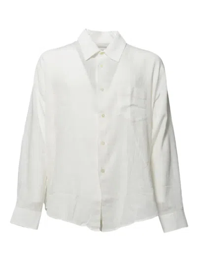 Our Legacy Coco Button-up Long-sleeve Shirt In White