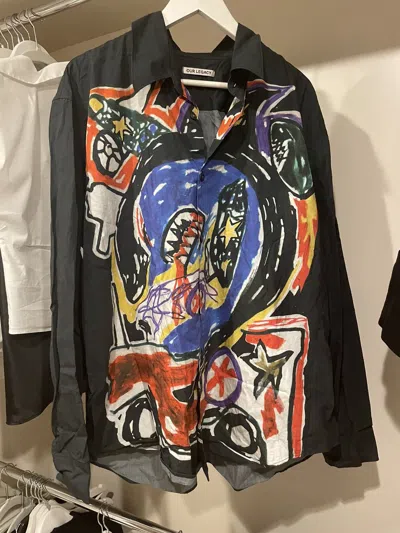 Pre-owned Our Legacy Coco Button Up Shirt In Multi