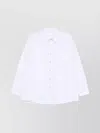 Our Legacy Collar Long Sleeves Pleat Detailing Chest Pocket In White