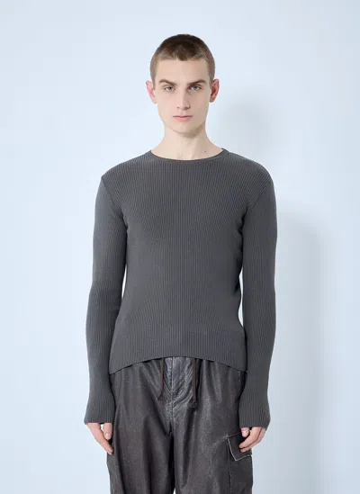 Our Legacy Compact Rib Sweater In Brown