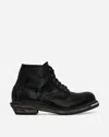 Our Legacy Black Cortege Boots In Black