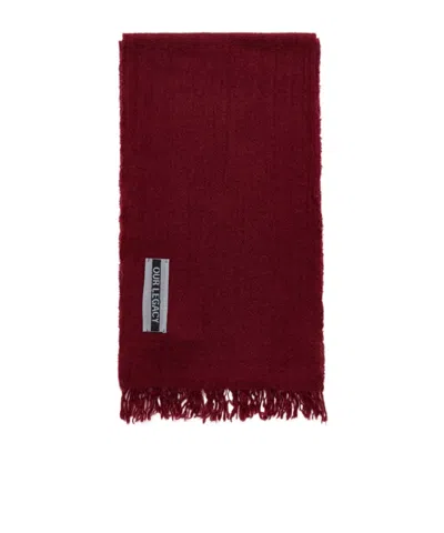 Our Legacy Cottage Scarf In Burgundy