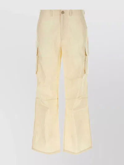 OUR LEGACY COTTON BLEND CARGO PANT WITH FLARED LEG