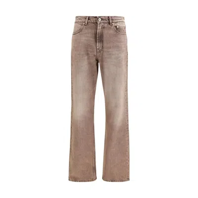 Our Legacy Cotton Bootcut Men's Jeans In Brown