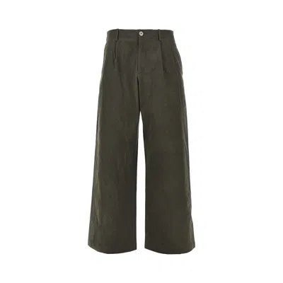 Our Legacy Cotton 'bridge' Chino Pants In Green