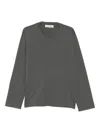 Our Legacy Cotton Long Sleeve T-shirt In Gray