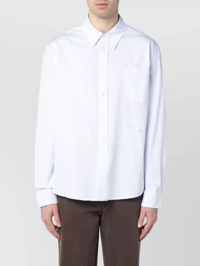 OUR LEGACY COTTON SHIRT FEATURING CHEST POCKET AND LONG SLEEVES