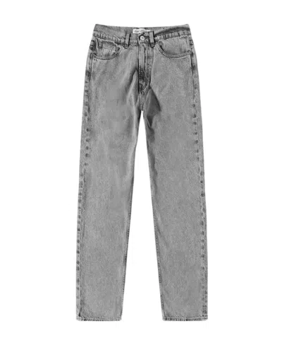 Our Legacy Cotton Straight-leg Jeans In Gray