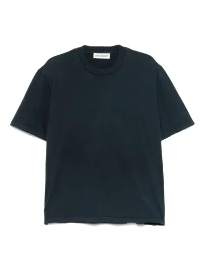 Our Legacy Box Cotton T-shirt In Blue