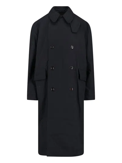 Our Legacy Cotton-nylon Jacket With Corozo Buttons In Black