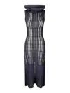 Our Legacy Navy Cover Maxi Dress In Dark Blue
