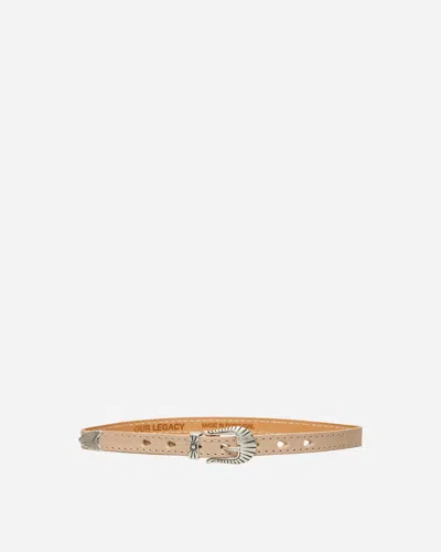 Our Legacy Cowboy Wrap Around Deep Perla In Brown