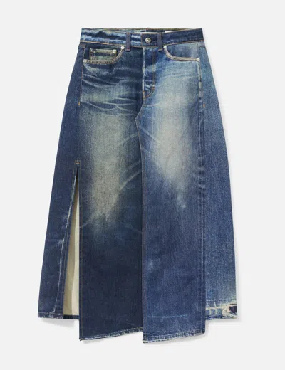 Our Legacy Craft Skirt In Blue/蓝色/藍色/블루/ブルー